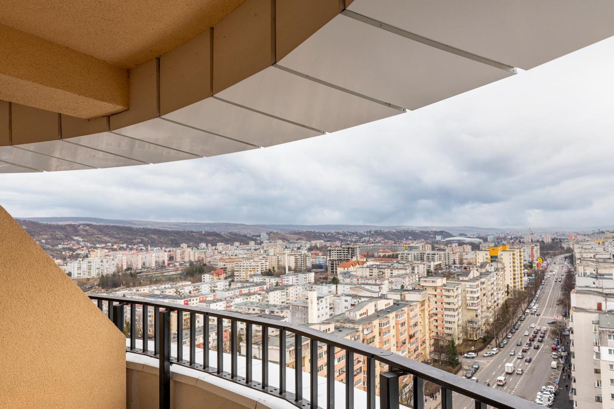 Boudoir Apartment City Tower - 15Th Floor Cluj-Napoca Exterior photo